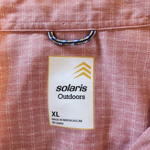 Solaris Vented Outdoor Shirt sz XL - Picture 4 of 9